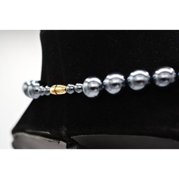 KJL Avon Duchess Windsor Necklace Panther Cabochon Green Eyes Signed 1980s Bin3B - Picture 6 of 12